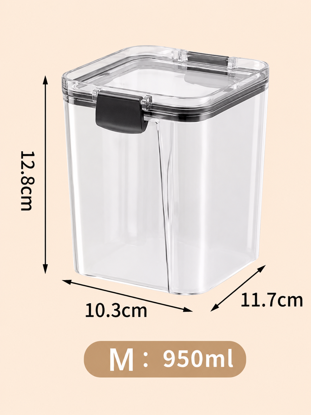 SmartSeal Kitchen Storage Jars