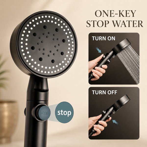 Adjustable High Pressure Shower Head