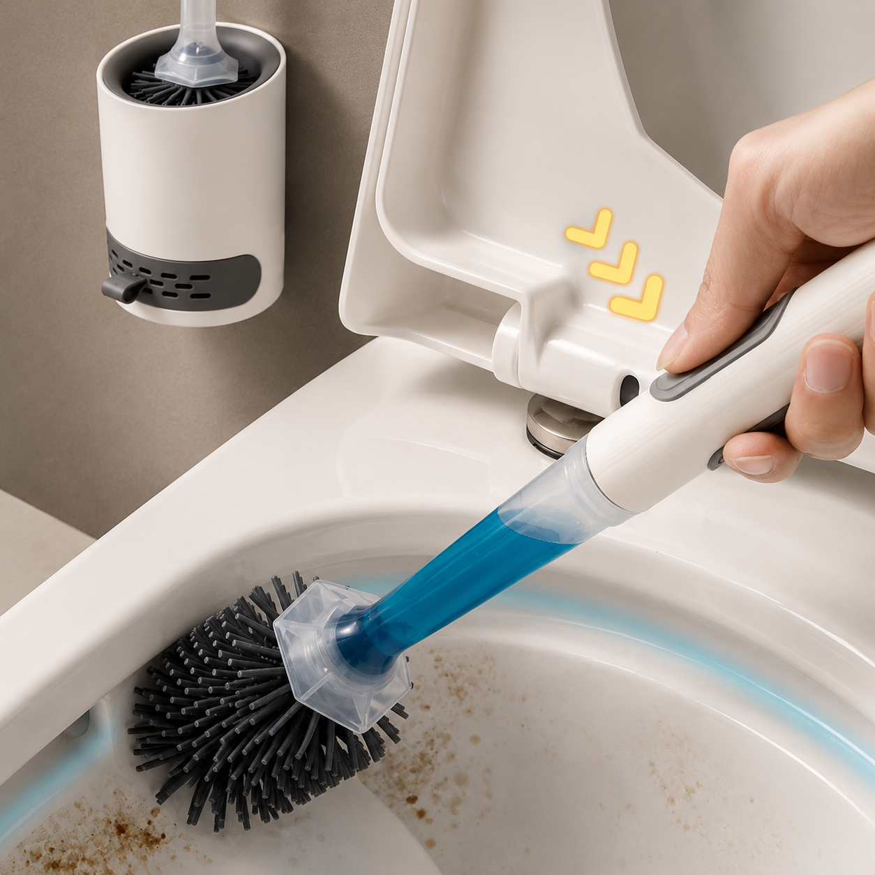 Premium Spray Toilet Brush